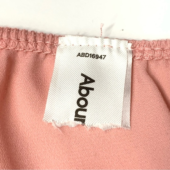 Abound Chiffon Balloon Sleeve Blouse in Peach Puff - Picture 8 of 9